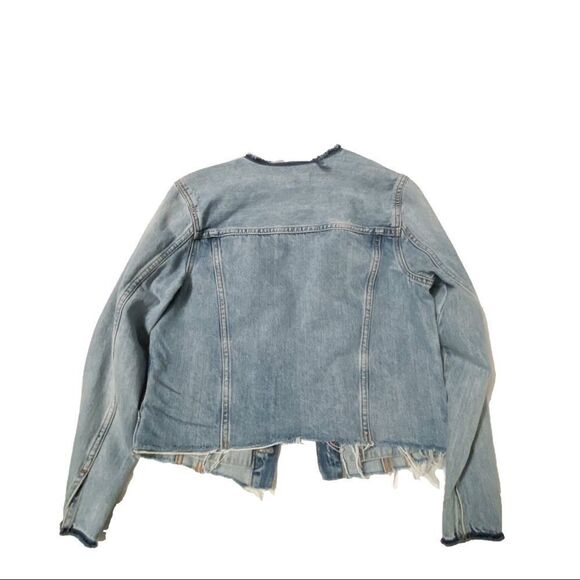 Lucky Remade smart trucker jean jacket size-S - Picture 2 of 7